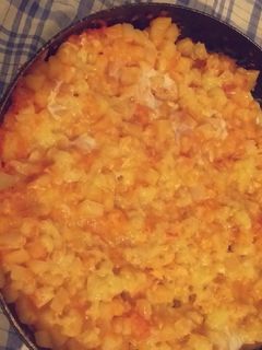 صورة لوصفة غراتان المقلاة 😋