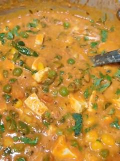 कॉर्न पनीर मटर की सब्जी (Corn paneer matar ki sabzi recipe in hindi) रेसिपी मुख्य फोटो