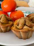 Muffins saludables de mandarina 🍊