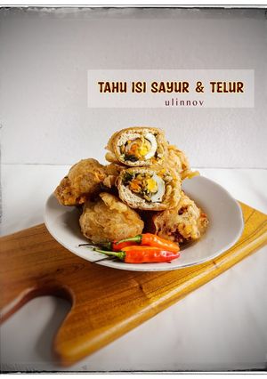 Foto resep Tahu isi sayur & telur puyuh