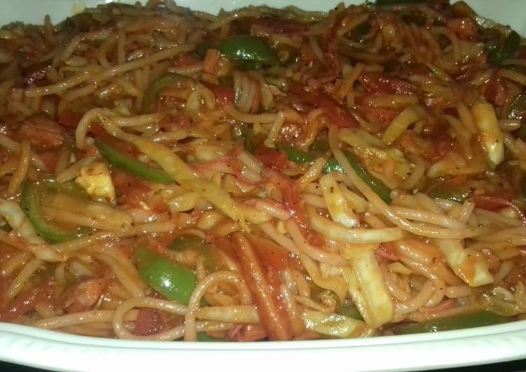 Recipe of Homemade Speghetti #Ramdanki tayari