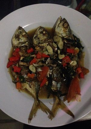 Foto resep Ikan kembung kuah kemangi (pedas)