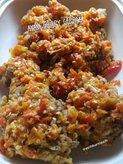 Foto resep Ayam crispy geprek