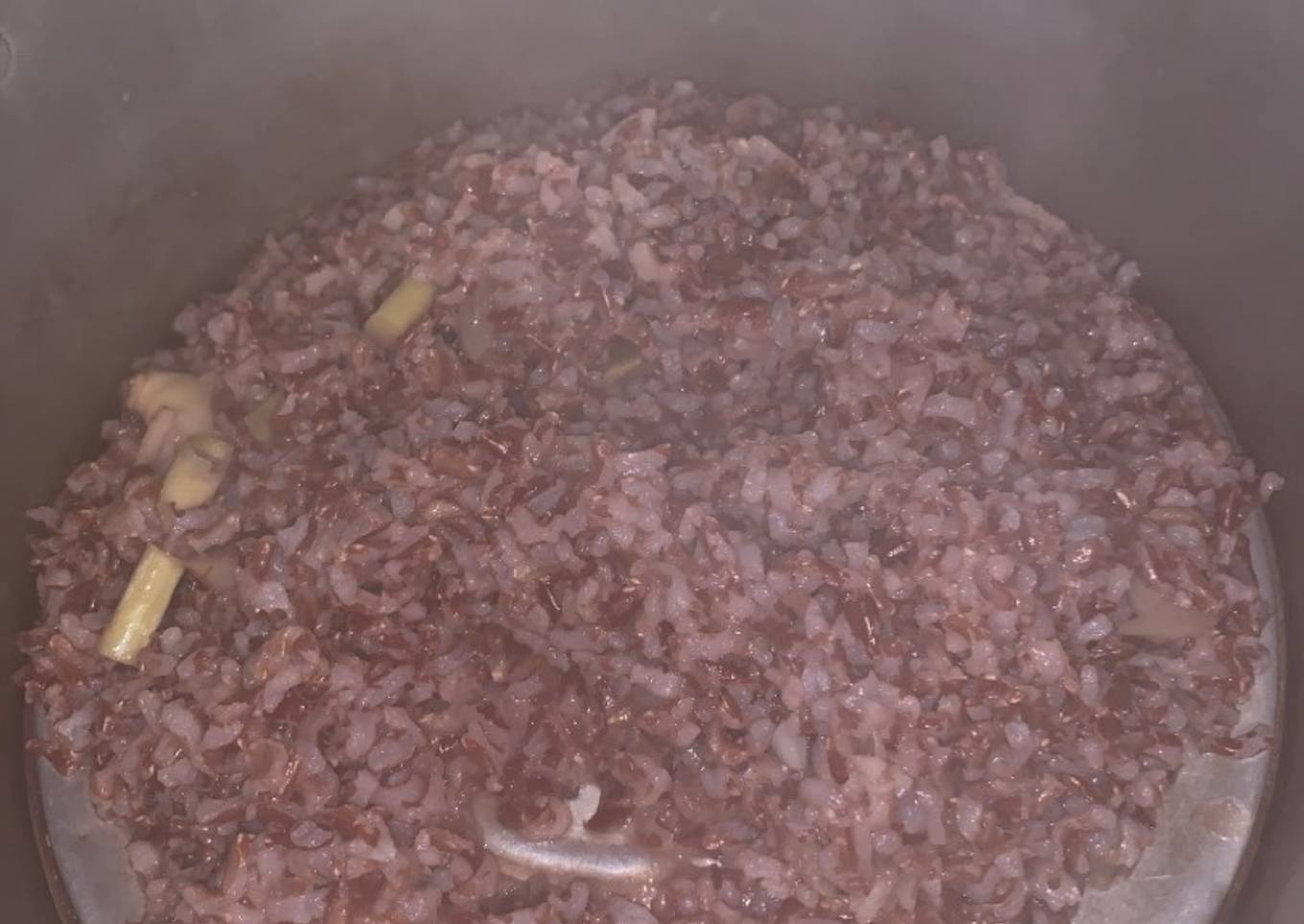 Nasi merah liwet