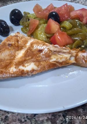 Une photo de Dorade au four