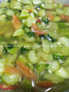 Foto resep Sayur bening timun