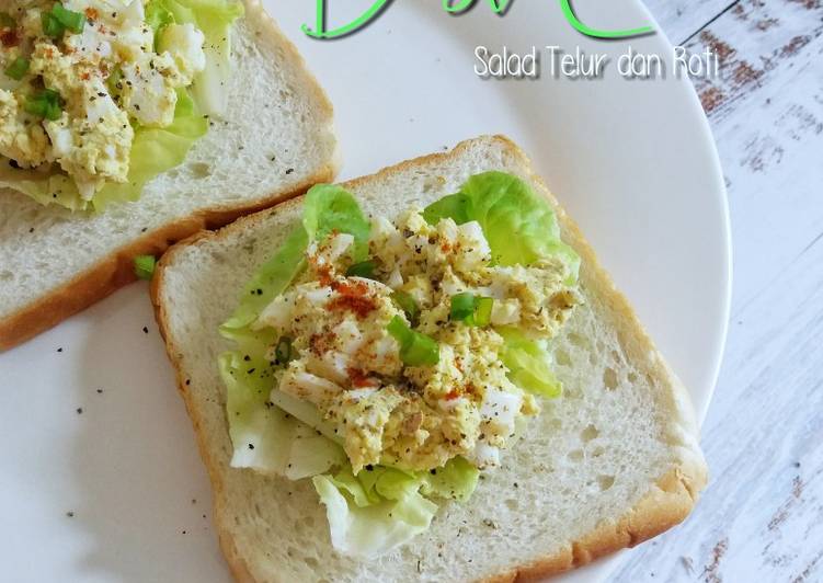 Resepi Best Ever Salad Telur dan Roti #level19 yang Sederhan