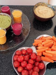 Une photo de Mousse de betterave