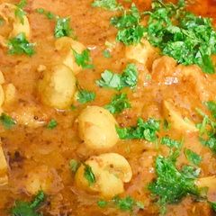 A picture of Mushroom masala.