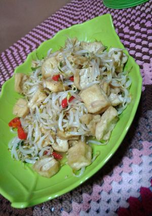 Foto resep Tumis toge tahu