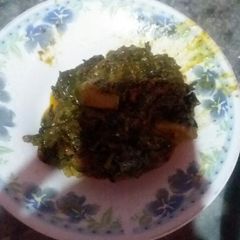 A picture of Aluu palak.