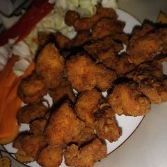 A picture of Spicy Chicken popcorn.