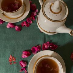 A picture of Kashmiri Kahwa.