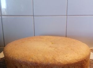 Una foto de Torta Con castañas de cajú