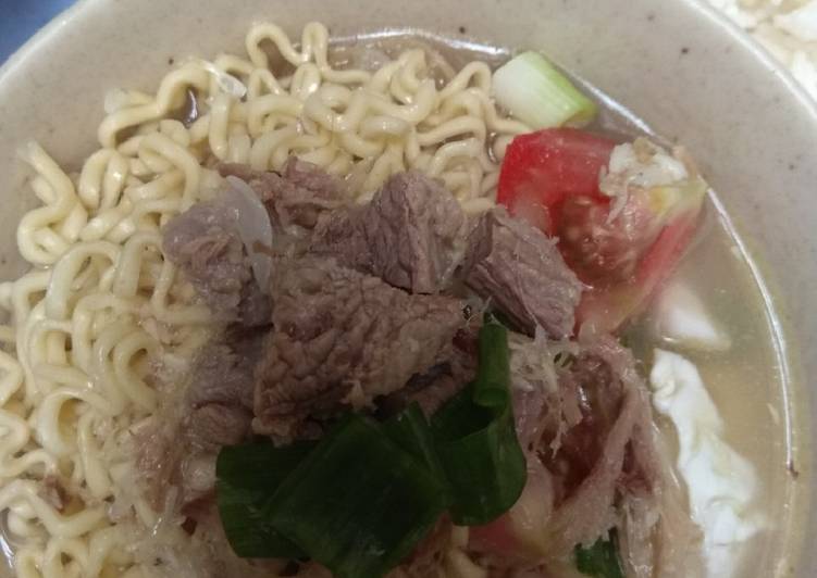 Soto mie untuk anak