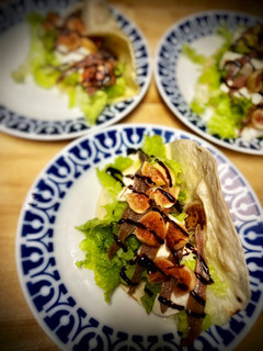 Una foto de Taco de anchoas y brevas
