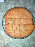 Cookies ταψιού με 3 σοκολάτες