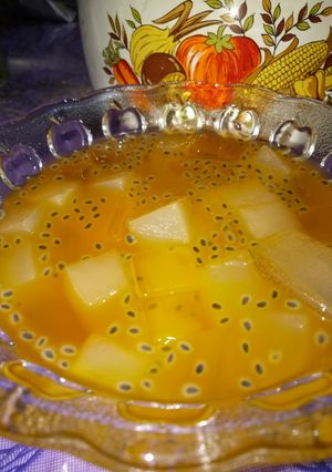 Foto resep Es Nutrigel Orange Squash