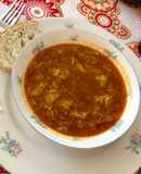 Sopa de rape al estilo Cafetín de Lastres
