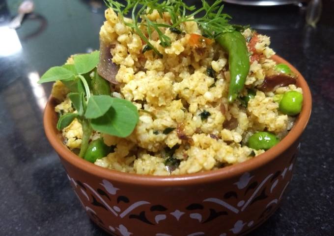 Simple Way to Make Quick Burnt garic methi bath