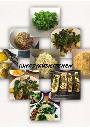 Foto resep LEMON GRILLED EGGPLANT STEAKS (Steik Terung Lemon)