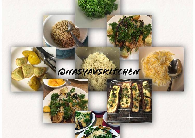 Resep LEMON GRILLED EGGPLANT STEAKS (Steik Terung Lemon) yang Lezat