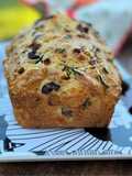 Budín salado con gustos (panceta- queso- aceitunas)