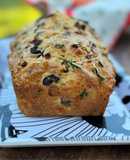 Budín salado con gustos (panceta- queso- aceitunas)