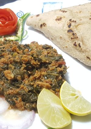 A picture of Qeema Palak !.