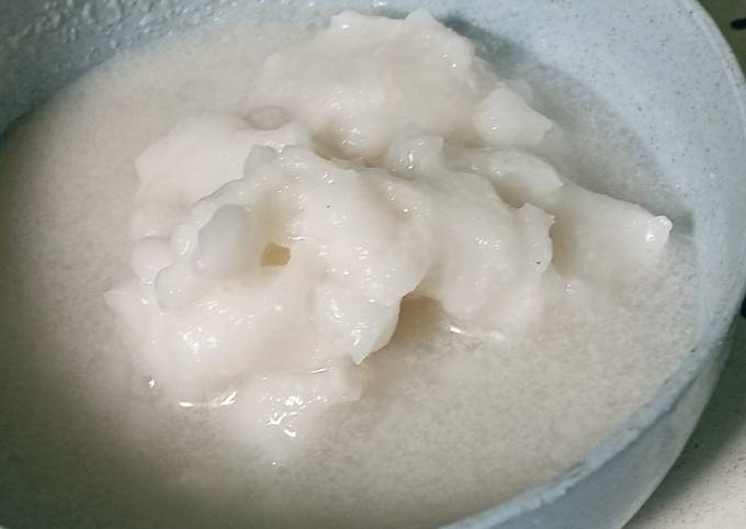 Resep Bubur Sumsum Gula Putih yang Bisa Manjain Lidah