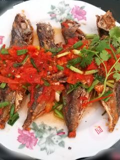 Hình của món Cá nục sốt cà chua.