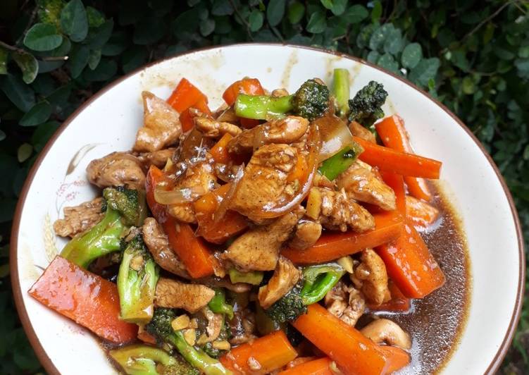 Ayam sayur saos tiram