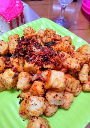 Foto resep Tahu Crispy Gurih Pedes Asin