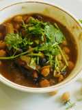 Watermelon rind Kabuli Chana masala curry