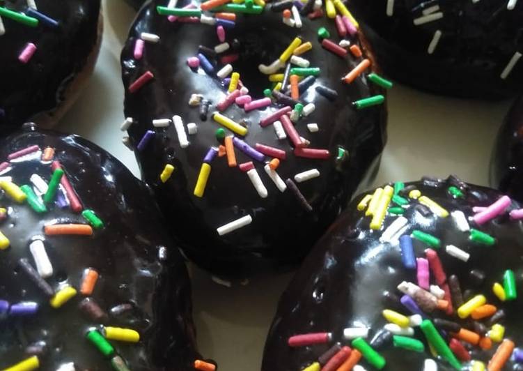 Recipe of Ultimate Chocolate Donuts