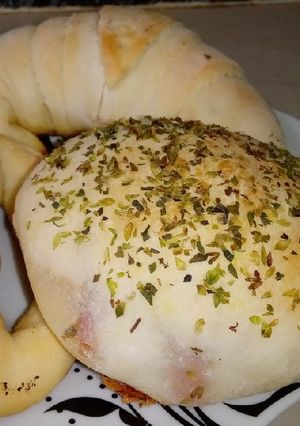 Una foto de Pancitos de Jamón y Queso