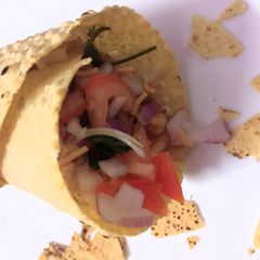 A picture of Pappad Cones.