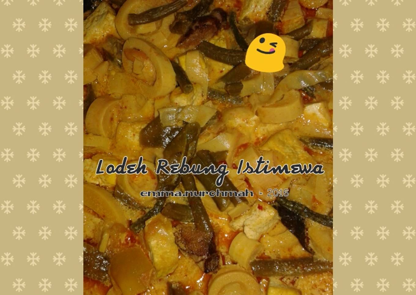 Lodeh Rebung Istimewa Mantaaappp