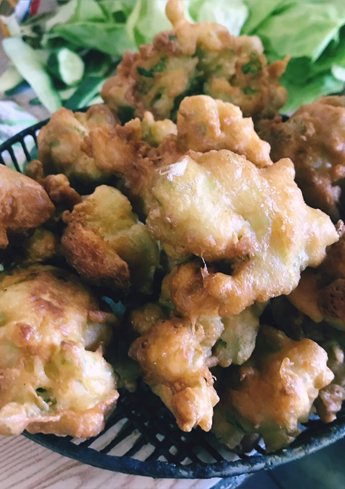 Una foto de Buñuelitos de Lechuga