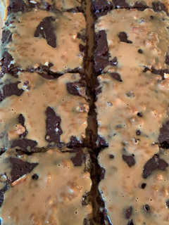 Una foto de Brownie tradicional húmedo