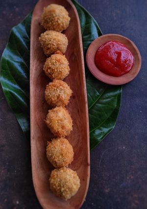 Foto resep Bola- bola tempe keju 😍