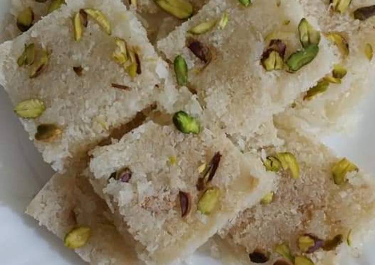 Simple Way to Prepare Speedy NARIYAL MEETHAI/BARFI