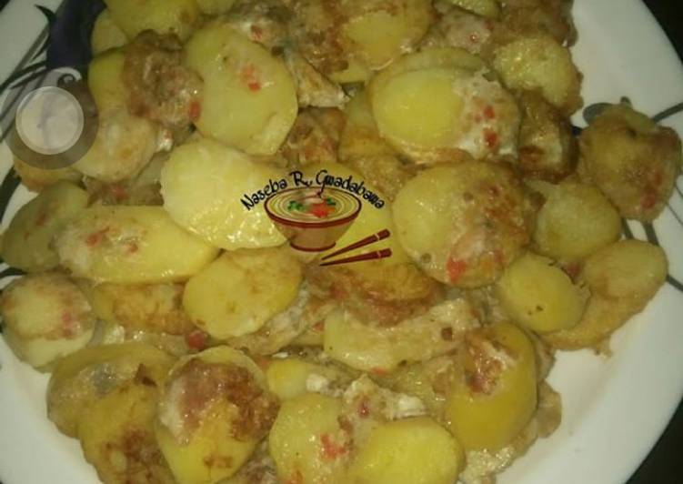 Recipe of Homemade Irsh potato nd egg