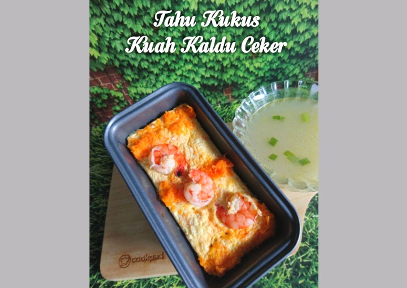 MPASI 1y+, Tahu Kukus Kuah Kaldu Ceker