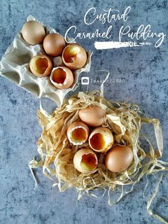 Foto resep Custard Caramel Pudding