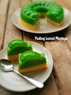 Foto resep Puding Lumut Mentega #BikinRamadanBerkesan