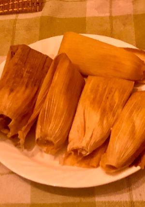 Una foto de Tamales