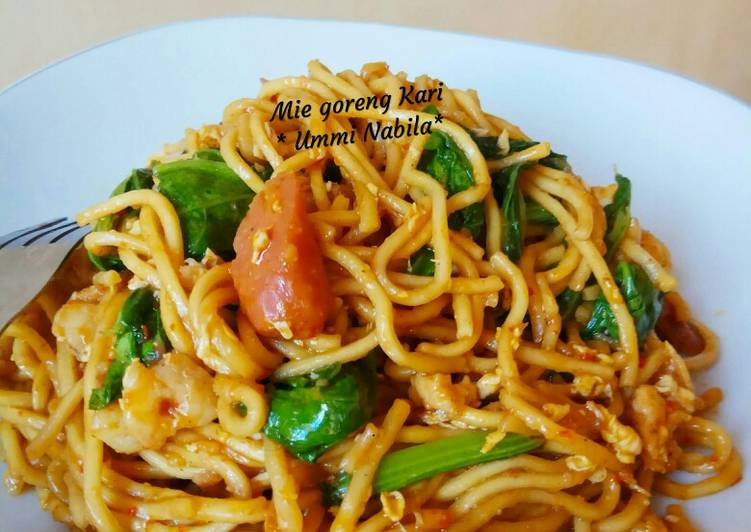 Resep Mie Goreng spesial kari | Cara Masak Mie Goreng spesial kari Yang Sempurna