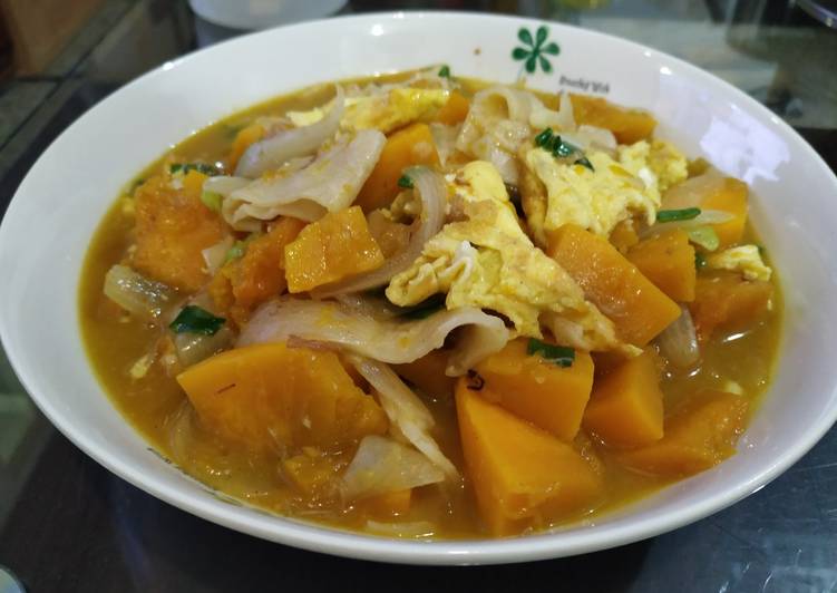 南瓜炒餅