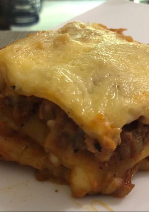 Una foto de Lasagna de Res a la Sonorense